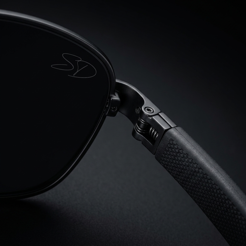 Sundiver SD Laser Engraving and Spring Hinge Detail